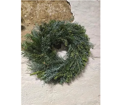 Adventskranz frisch gebunden, Außendurchmesser 35c