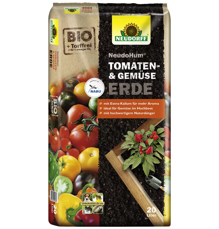 NeudoHum Tomaten- & Gemüse Erde 20L, 40L