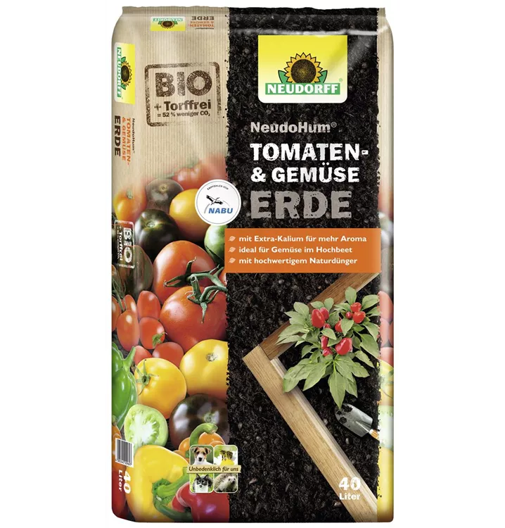 NeudoHum Tomaten- & Gemüse Erde 20L, 40L